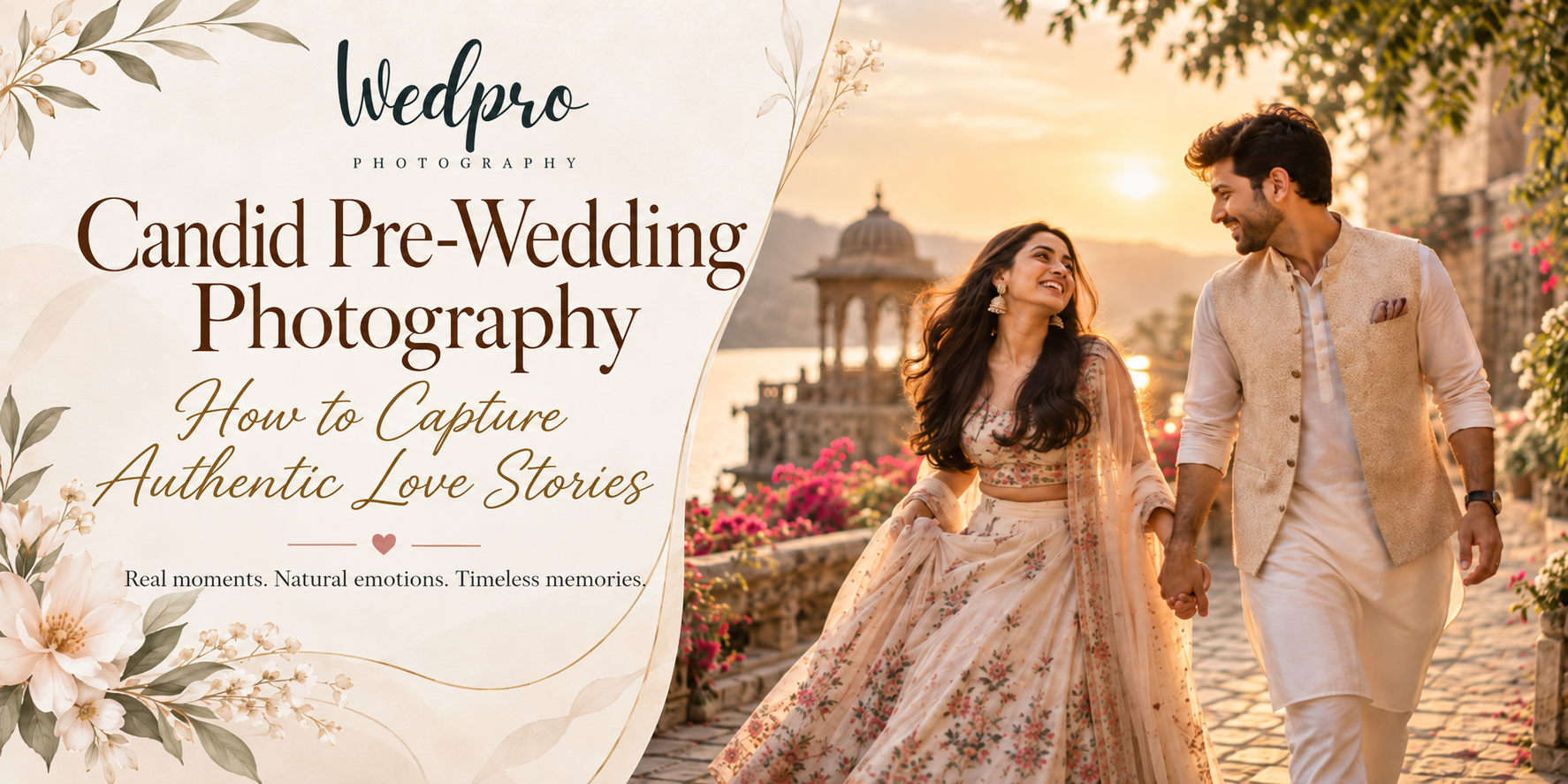 Candid Pre-Wedding Photography: How to Capture Authentic Love Stories